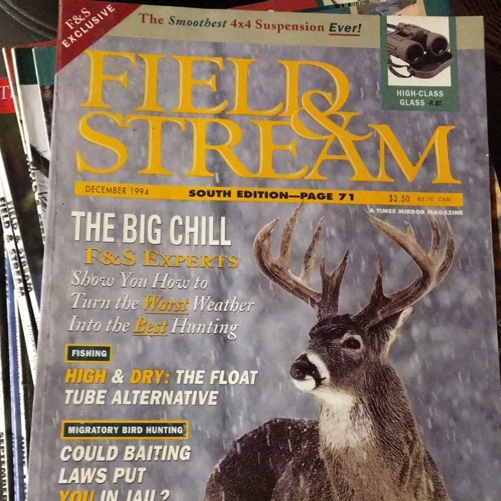 Vintage 1994 Field & Stream Magazines All 12 Issues Hunting Fishing Outdoor - Picture 8 of 16